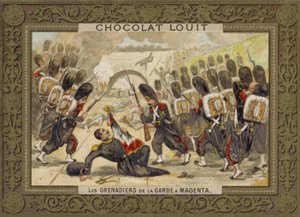 Les grenadiers de la Garde à la bataille de Magenta, 1859