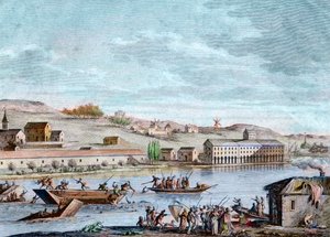 Les noyades de Nantes, Règne de la Terreur, 1793 - French School