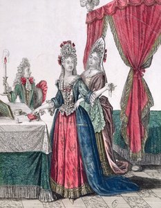 La Nuit, Dame se couchant, 2e moitié du XVIIe siècle