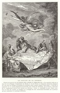 Le Partage de la Pologne, 1772 - French School