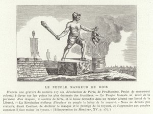 Le Peuple, Mangeur de Rois - French School