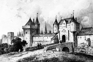 La Porte Saint-Honoré, Paris au XIIIe siècle