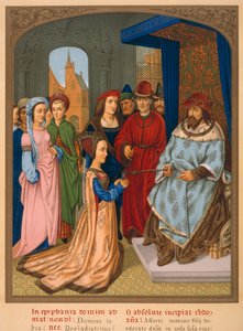 La reine de Saba devant Salomon