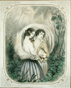 Le Retour de la promenade, de Paul et Virginie par Henri Bernardin de Saint-Pierre (1737-1814)
