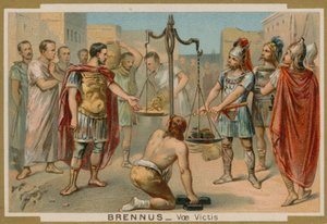Les Romains essayant d