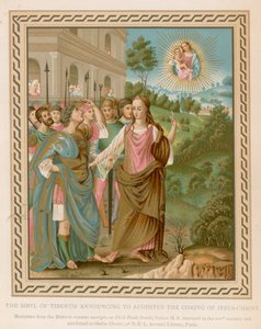 La Sibylle de Tibur annonçant à Auguste la venue de Jésus-Christ