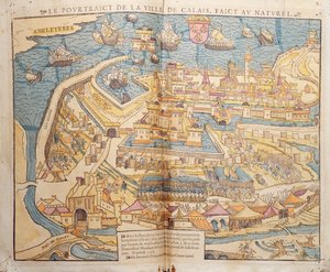 Le siège de Calais, 1558
