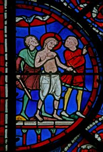 La fenêtre de Saint Thomas : emmené par deux gardes - French School