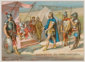 La soumission de Vercingétorix à César