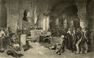 Le procès de Marie-Antoinette le 16 octobre 1793