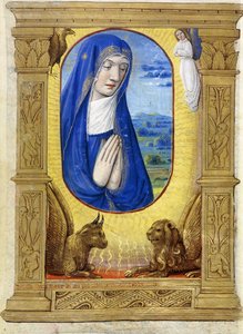 La Vierge priant, vers 1500 - French School