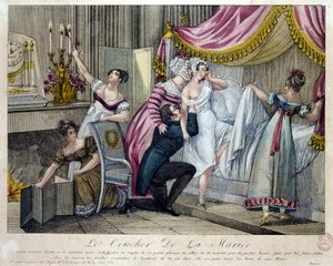 La Nuit de noces, vers 1820 - French School
