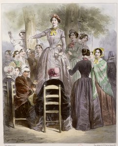 Le gouvernement des femmes pendant la Révolution de 1848 - French School