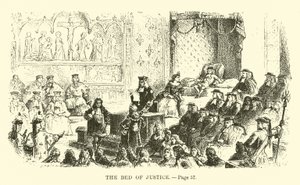 Le lit de justice - French School
