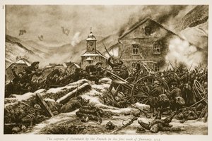 La capture de Steinbach par les Français la première semaine de janvier 1915, 1915-19 - French School