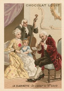 La clarinette : un amateur au 18ème siècle