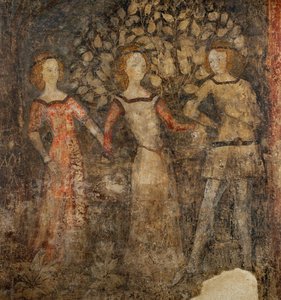 La danse, scène de cour ... (fresque)