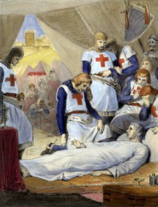 La mort de Saint Louis, pendant la 8e Croisade