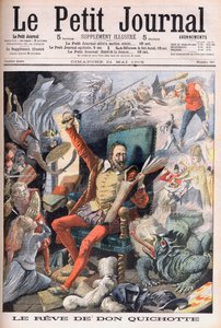 Le rêve de Don Quichotte. Illustration pour Le Petit Journal, 21 mai 1905.