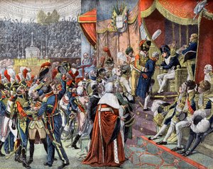 La première distribution des Croix de la Légion d