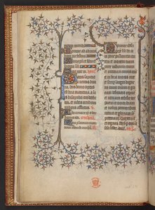 La première feuille des Heures de la Croix, Livre d