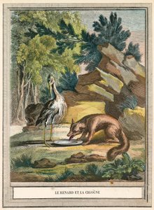 Le renard et la cigogne