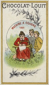 La machine à coudre, 1821