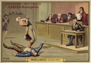 Le procès de Gracchus Babeuf, Paris, Révolution française, 26 mai 1797