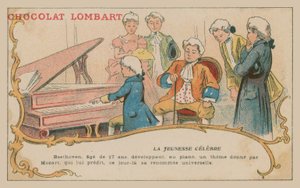Le jeune Beethoven au piano