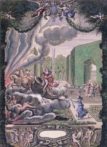Scène de théâtre, fin XVIIe siècle
