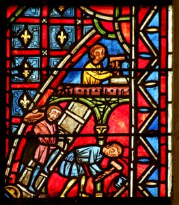 Théophile construit une église