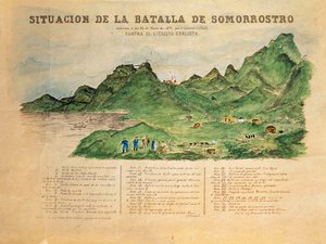 Troisième guerre carliste : description de la bataille de Somorrostro au Pays basque