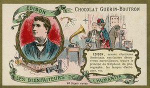 Thomas Edison, inventeur américain