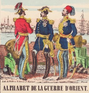 Trois généraux : Lord Raglan, général en chef de l
