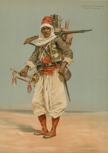 Tirailleur Algérien, Tenue de Campagne - French School