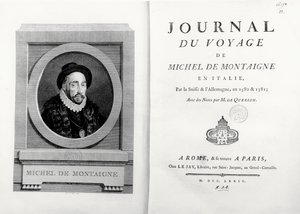 Page de titre et frontispice avec portrait de l