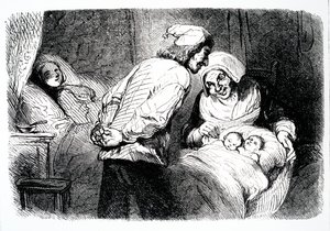 Page de titre de La Petite Fadette par George Sand, 1852