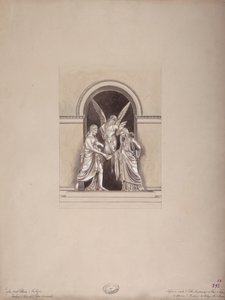 Tombe de Félix et Elisa Baciocchi, basilique San Petronio, Bologne, vers 1900-20