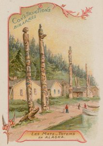 Totems en Alaska