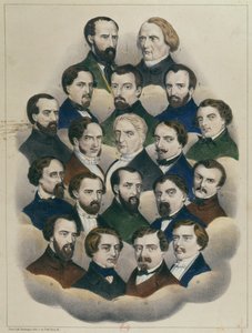 Procès à Bourges des meneurs républicains français de la manifestation à Paris du 15 mai 1848