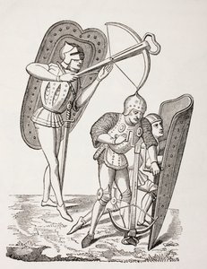 Deux arbalétriers français du XVe siècle, l