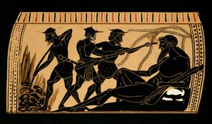 Ulysse et ses compagnons crevant l