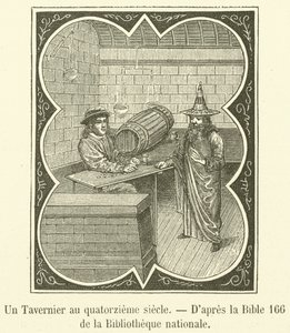 Un Tavernier au quatorzième siècle