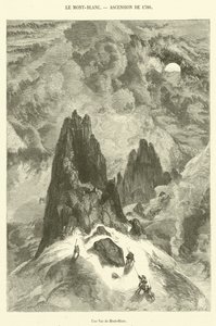 Une vue du Mont-Blanc