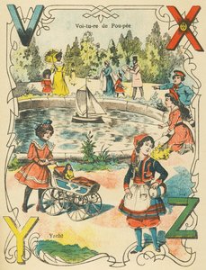 V X Y Z: voiture de poupée, yacht