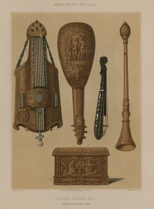 Divers objets - French School