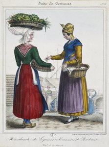 Marchand de légumes et cuisinier de Bordeaux - French School
