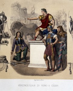 Vercingétorix se rend à César (52 av. J.-C.)