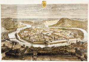 Vue de Besançon, France