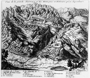 Vue de La Grande Chartreuse